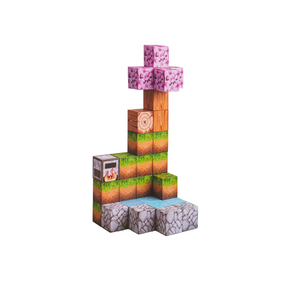 JOKO Sada Magnetické Kocky 3D 384ks