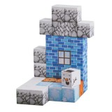 JOKO Sada Magnetické Kocky 3D 384ks