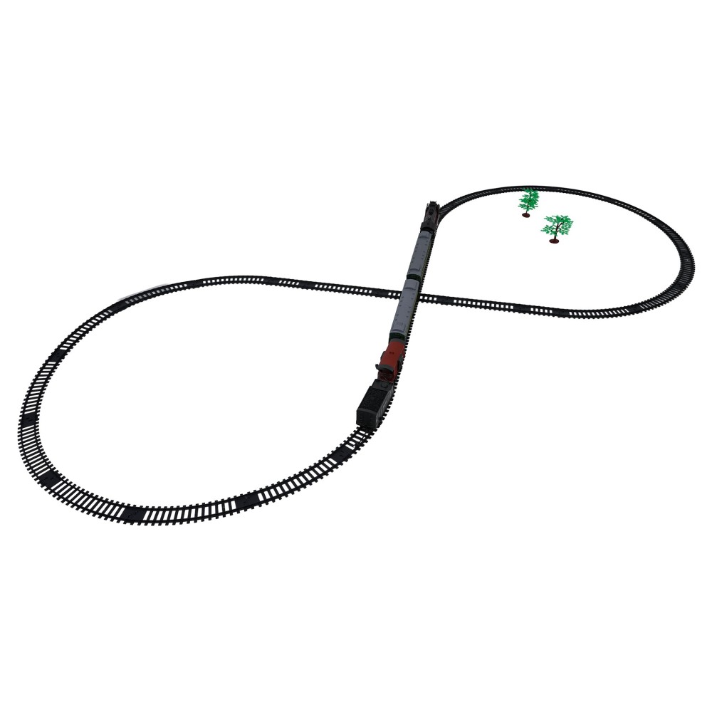 JOKO Retro Vlaková súprava s dymom, svetlom a zvukom 216cm