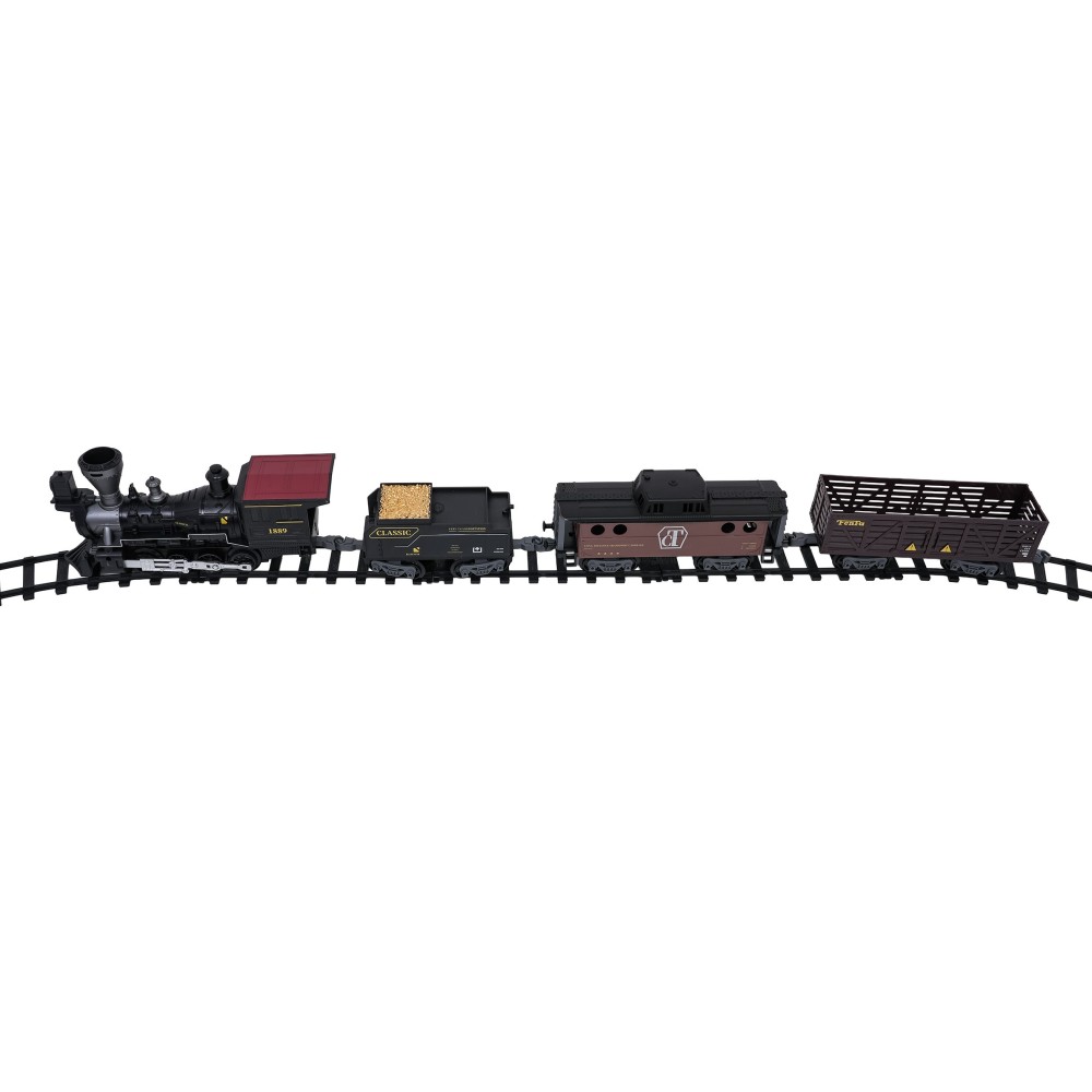 JOKO Retro RC Vlaková Súprava s Dymom, svetlom a zvukom 172 cm x 105 cm na diaľkové ovládanie