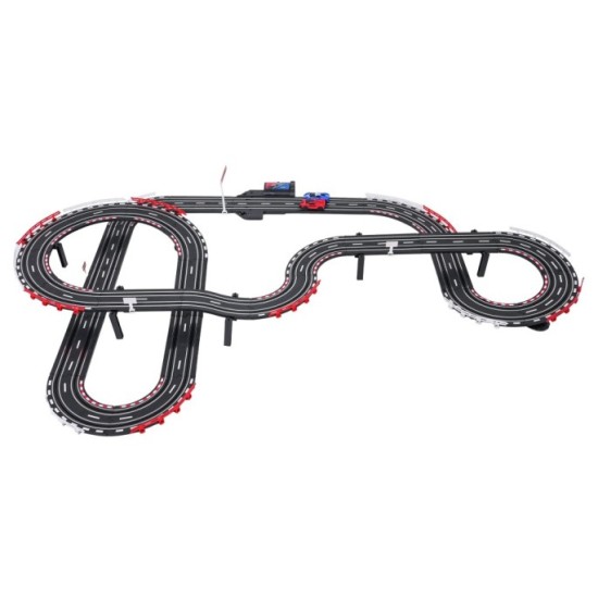 JOKO Autodráha 553cm + 2 autíčka, USB adaptér