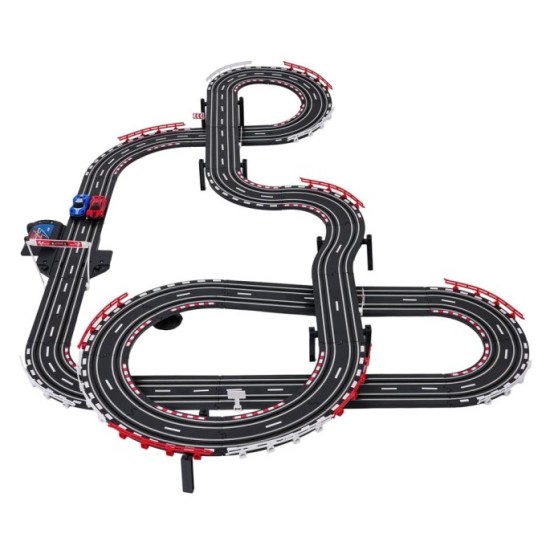 JOKO Autodráha 553cm + 2 autíčka, USB adaptér