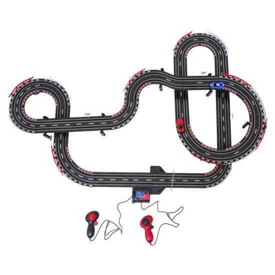 JOKO Autodráha 553cm + 2 autíčka, USB adaptér