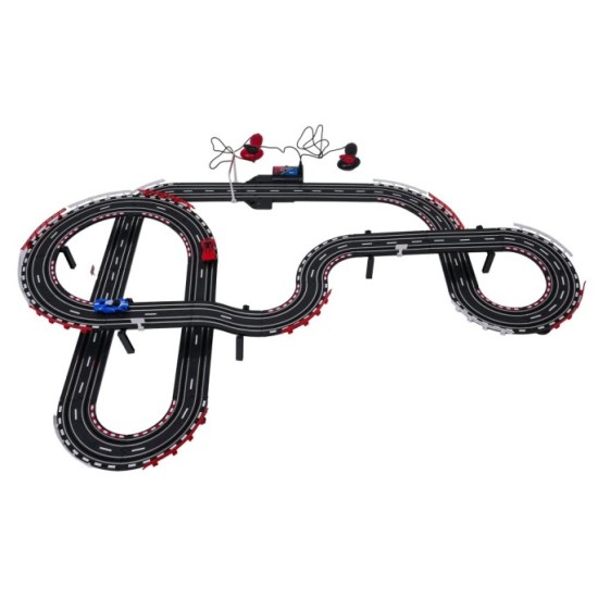 JOKO Autodráha 553cm + 2 autíčka, USB adaptér