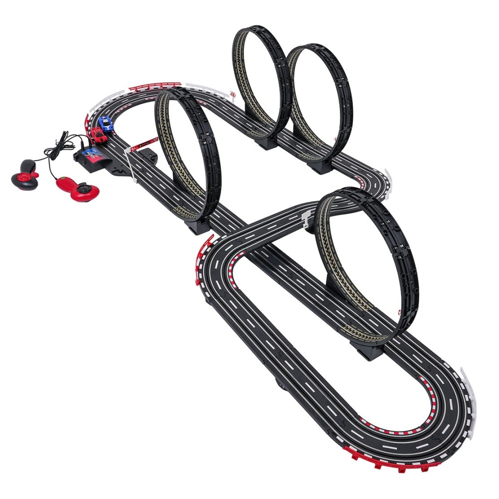 JOKO Autodráha 600cm + 2 autíčka, USB adaptér