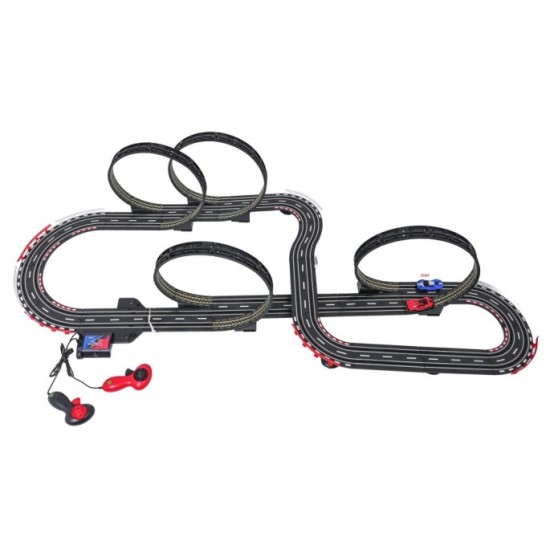 JOKO Autodráha 600cm + 2 autíčka, USB adaptér
