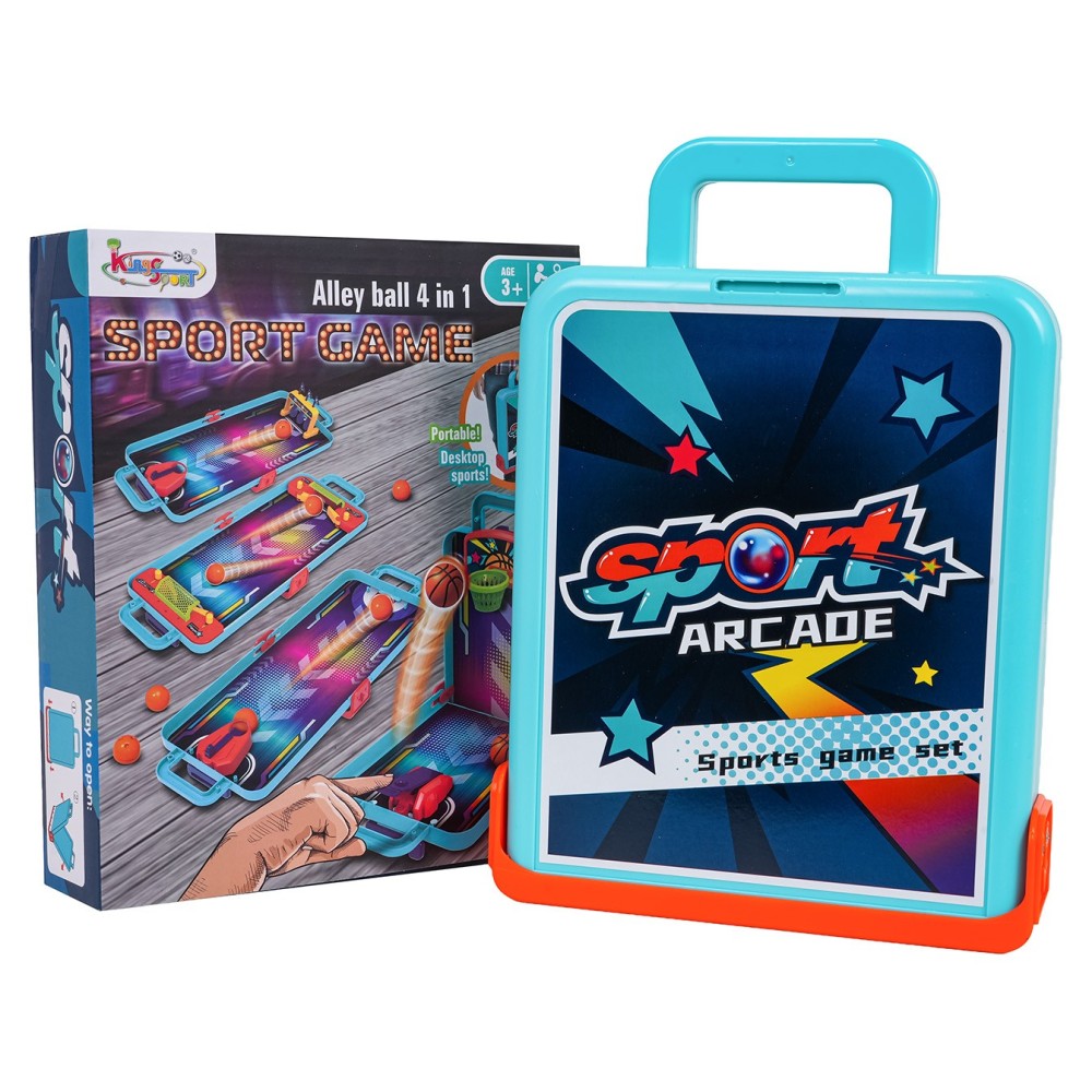 JOKO Sada hier 4v1 basketbal, air hokej, bowling, pinball
