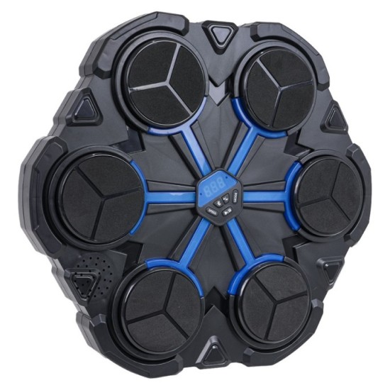 JOKO Elektronický Boxerský Terč s LED svetelnými zónami, Zvukom a Bluetooth 34 cm + rukavice