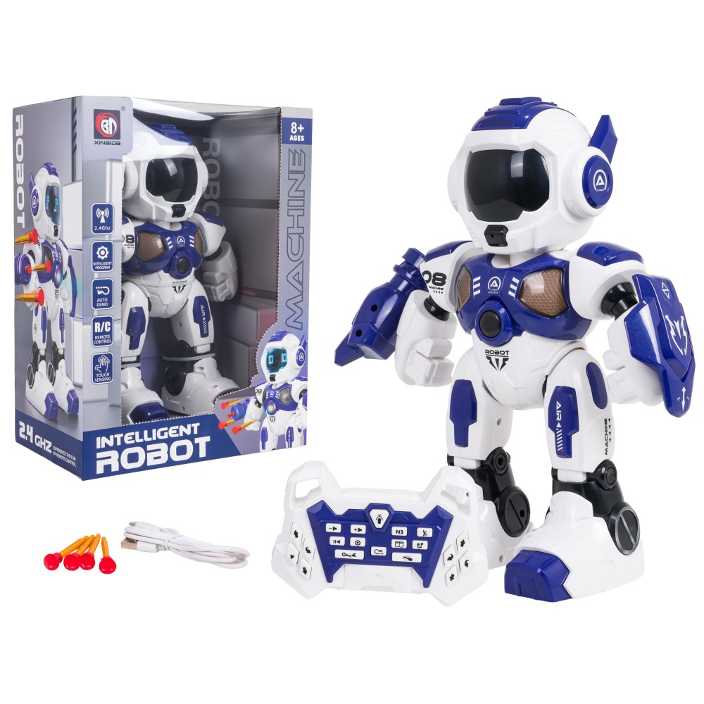 JOKO RC Interaktívny Robot A08 s Funkciou Strieľania na diaľkové ovládanie