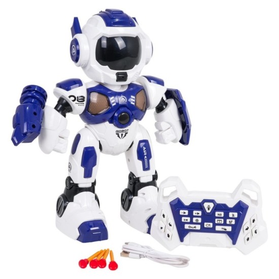 JOKO RC Interaktívny Robot A08 s Funkciou Strieľania na diaľkové ovládanie