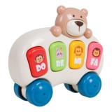 JOKO Detský Klavír Medveď Little Teddy Bear so svetlom a zvukom