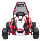 JOKO Elektrické autíčko Motokára Gokart TORNADO s Funkciou Drift, nosnosť 50kg, červená