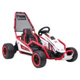 JOKO Elektrické autíčko Motokára Gokart TORNADO s Funkciou Drift, nosnosť 50kg, červená