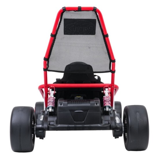 JOKO Elektrické autíčko Motokára Gokart TORNADO s Funkciou Drift, nosnosť 50kg, červená