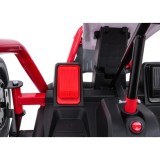 JOKO Elektrické autíčko Motokára Gokart TORNADO s Funkciou Drift, nosnosť 50kg, červená