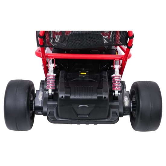 JOKO Elektrické autíčko Motokára Gokart TORNADO s Funkciou Drift, nosnosť 50kg, červená