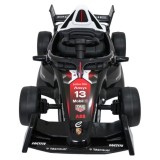 JOKO Elektrické Autíčko, Elektrická Formula Porsche Formula E, penové kolesá, kožené sedadlo, čierna