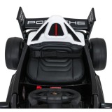 JOKO Elektrické Autíčko, Elektrická Formula Porsche Formula E, penové kolesá, kožené sedadlo, čierna