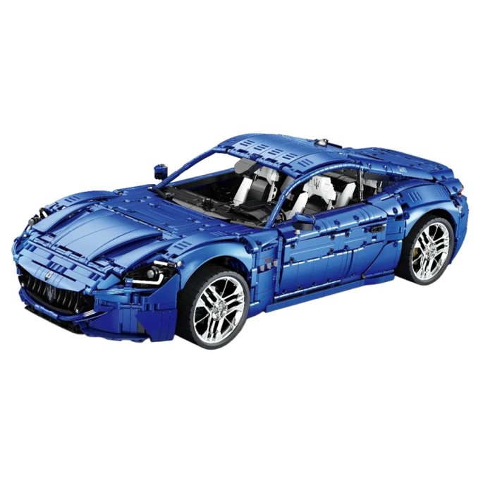 JOKO Technická Stavebnica Auto Maserati 5480ks, otváracia kapota a dvere, modré