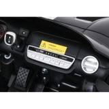 JOKO Elektrické autíčko Ford GT 4x100W, penové kolesá, kožené Dvojmiestne sedadlo,  Nosnosť 60kg, FM rádio, čierne