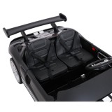 JOKO Elektrické autíčko Ford GT 4x100W, penové kolesá, kožené Dvojmiestne sedadlo,  Nosnosť 60kg, FM rádio, čierne