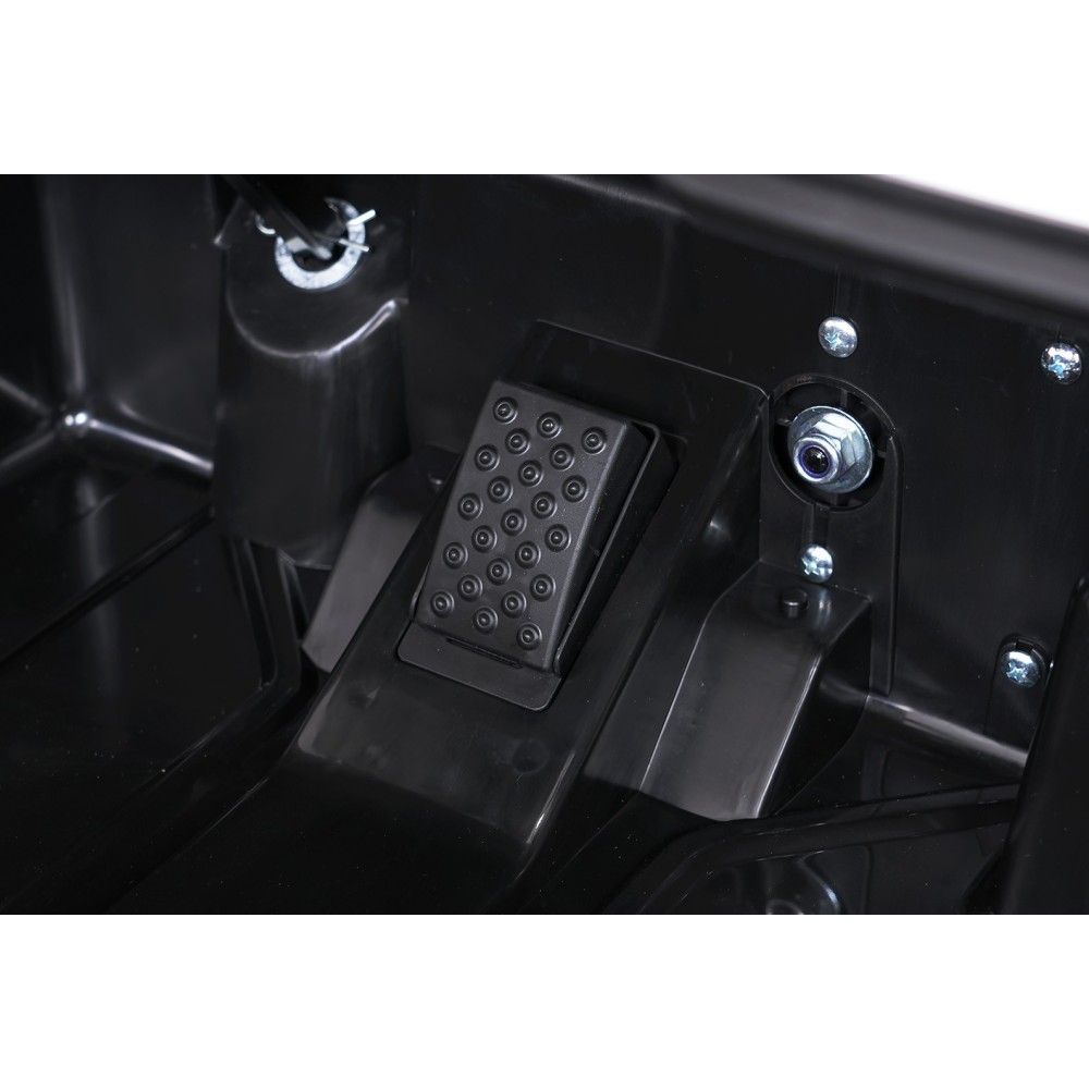 JOKO Elektrické autíčko Ford GT 4x100W, penové kolesá, kožené Dvojmiestne sedadlo,  Nosnosť 60kg, FM rádio, čierne