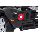 JOKO Elektrické autíčko Ford GT 4x100W, penové kolesá, kožené Dvojmiestne sedadlo,  Nosnosť 60kg, FM rádio, čierne