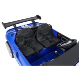 JOKO Elektrické autíčko Ford GT 4x100W, penové kolesá, kožené Dvojmiestne sedadlo,  Nosnosť 59kg, FM rádio, modré