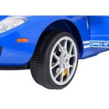 JOKO Elektrické autíčko Ford GT 4x100W, penové kolesá, kožené Dvojmiestne sedadlo,  Nosnosť 59kg, FM rádio, modré