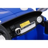 JOKO Elektrické autíčko Ford GT 4x100W, penové kolesá, kožené Dvojmiestne sedadlo,  Nosnosť 59kg, FM rádio, modré