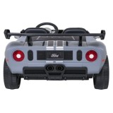 JOKO Elektrické autíčko Ford GT 4x100W, penové kolesá, kožené Dvojmiestne sedadlo,  Nosnosť 59kg, FM rádio, sivé