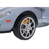 JOKO Elektrické autíčko Ford GT 4x100W, penové kolesá, kožené Dvojmiestne sedadlo,  Nosnosť 59kg, FM rádio, sivé