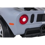 JOKO Elektrické autíčko Ford GT 4x100W, penové kolesá, kožené Dvojmiestne sedadlo,  Nosnosť 59kg, FM rádio, sivé
