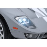 JOKO Elektrické autíčko Ford GT 4x100W, penové kolesá, kožené Dvojmiestne sedadlo,  Nosnosť 59kg, FM rádio, sivé