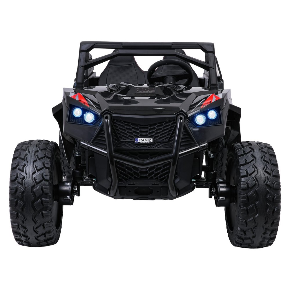JOKO Elektrické autíčko Buggy RTR Monster Speed 4x4, motor 2x300W + 2x45W, penové kolesá, Dvojmiestne Kožené sedadlo, nosnosť 60