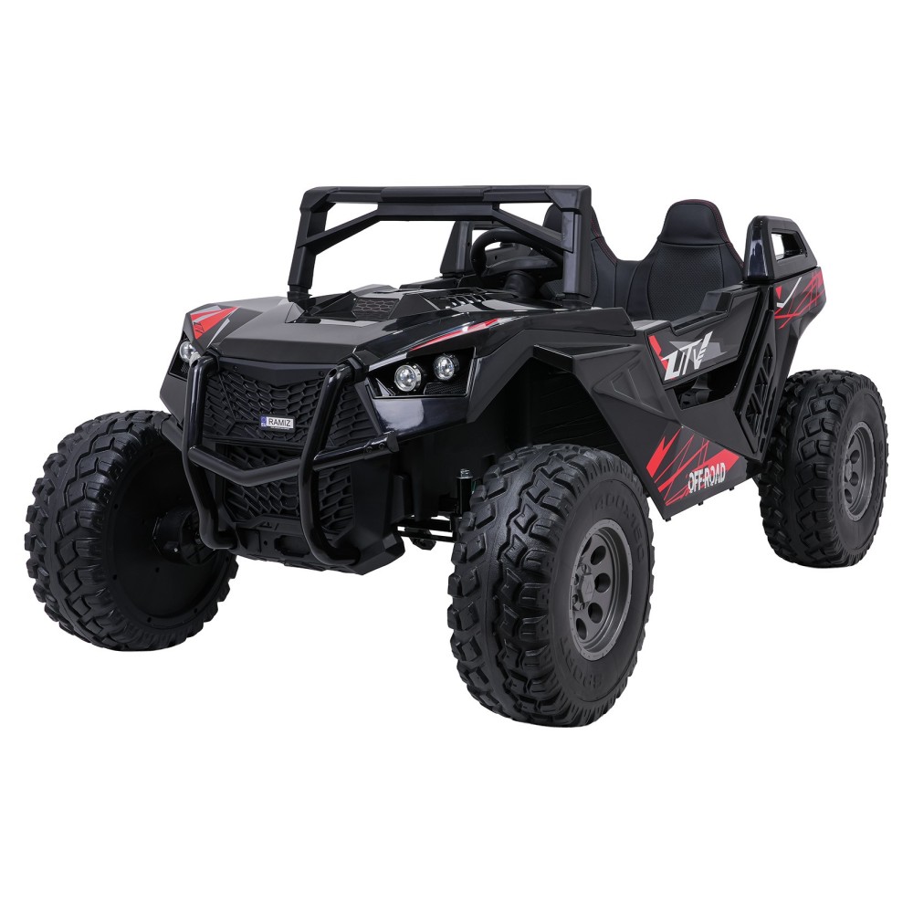 JOKO Elektrické autíčko Buggy RTR Monster Speed 4x4, motor 2x300W + 2x45W, penové kolesá, Dvojmiestne Kožené sedadlo, nosnosť 60