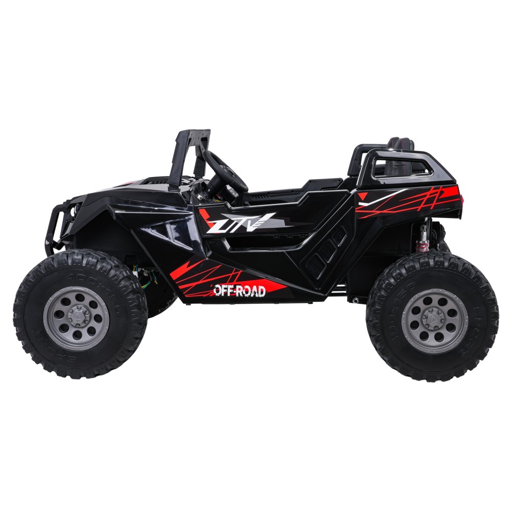 JOKO Elektrické autíčko Buggy RTR Monster Speed 4x4, motor 2x300W + 2x45W, penové kolesá, Dvojmiestne Kožené sedadlo, nosnosť 60