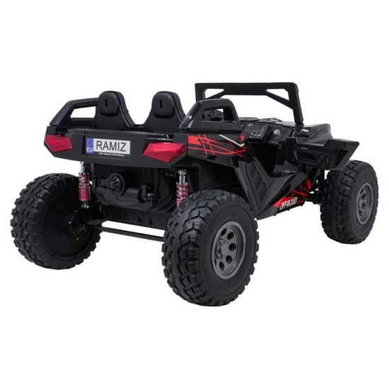 JOKO Elektrické autíčko Buggy RTR Monster Speed 4x4, motor 2x300W + 2x45W, penové kolesá, Dvojmiestne Kožené sedadlo, nosnosť 60