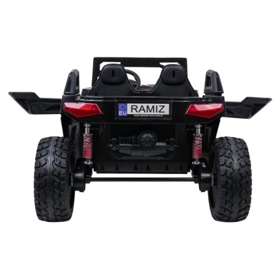 JOKO Elektrické autíčko Buggy RTR Monster Speed 4x4, motor 2x300W + 2x45W, penové kolesá, Dvojmiestne Kožené sedadlo, nosnosť 60
