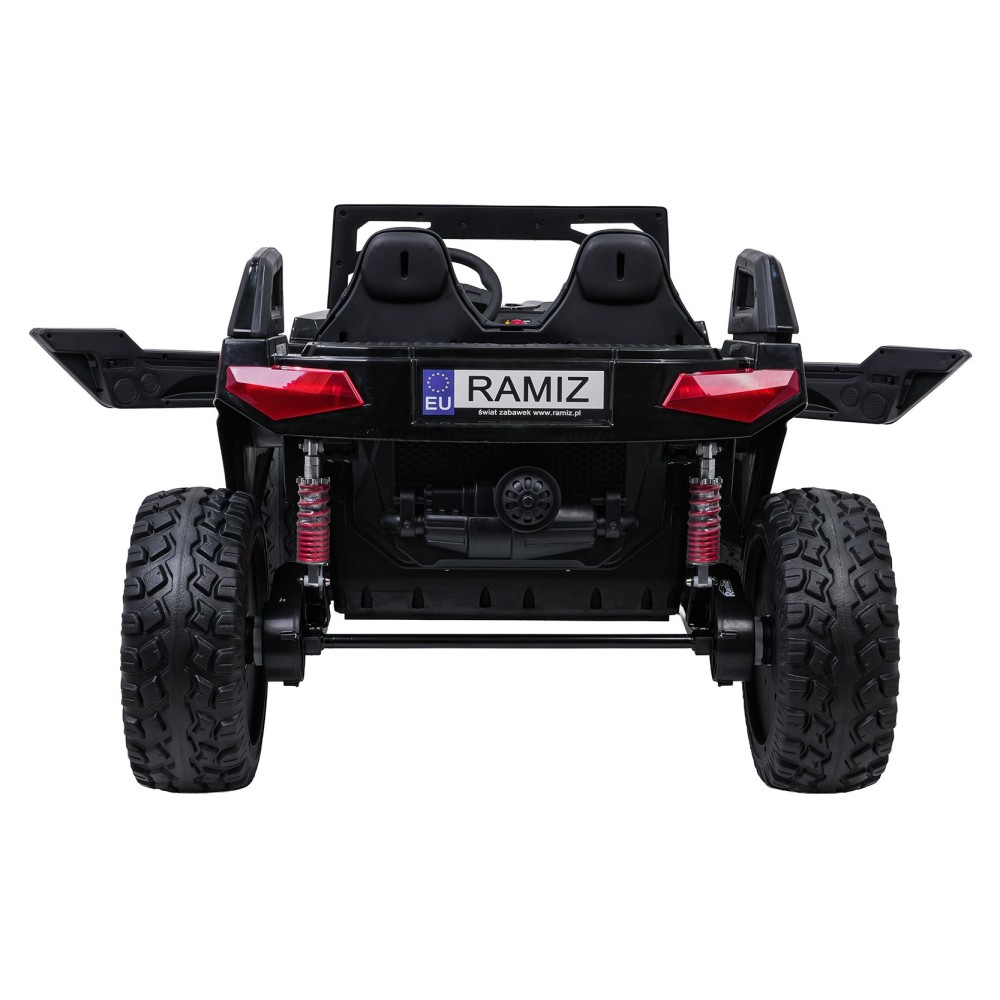 JOKO Elektrické autíčko Buggy RTR Monster Speed 4x4, motor 2x300W + 2x45W, penové kolesá, Dvojmiestne Kožené sedadlo, nosnosť 60