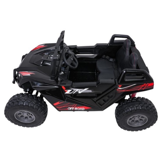 JOKO Elektrické autíčko Buggy RTR Monster Speed 4x4, motor 2x300W + 2x45W, penové kolesá, Dvojmiestne Kožené sedadlo, nosnosť 60