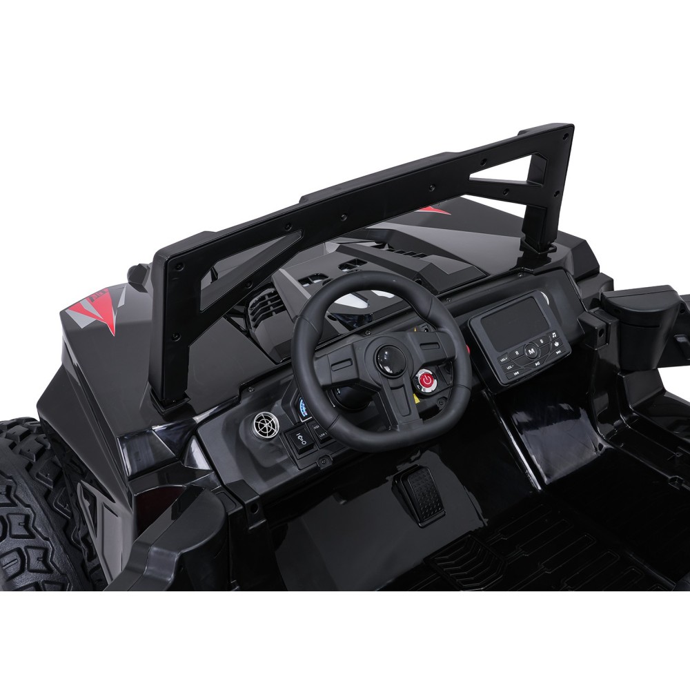 JOKO Elektrické autíčko Buggy RTR Monster Speed 4x4, motor 2x300W + 2x45W, penové kolesá, Dvojmiestne Kožené sedadlo, nosnosť 60