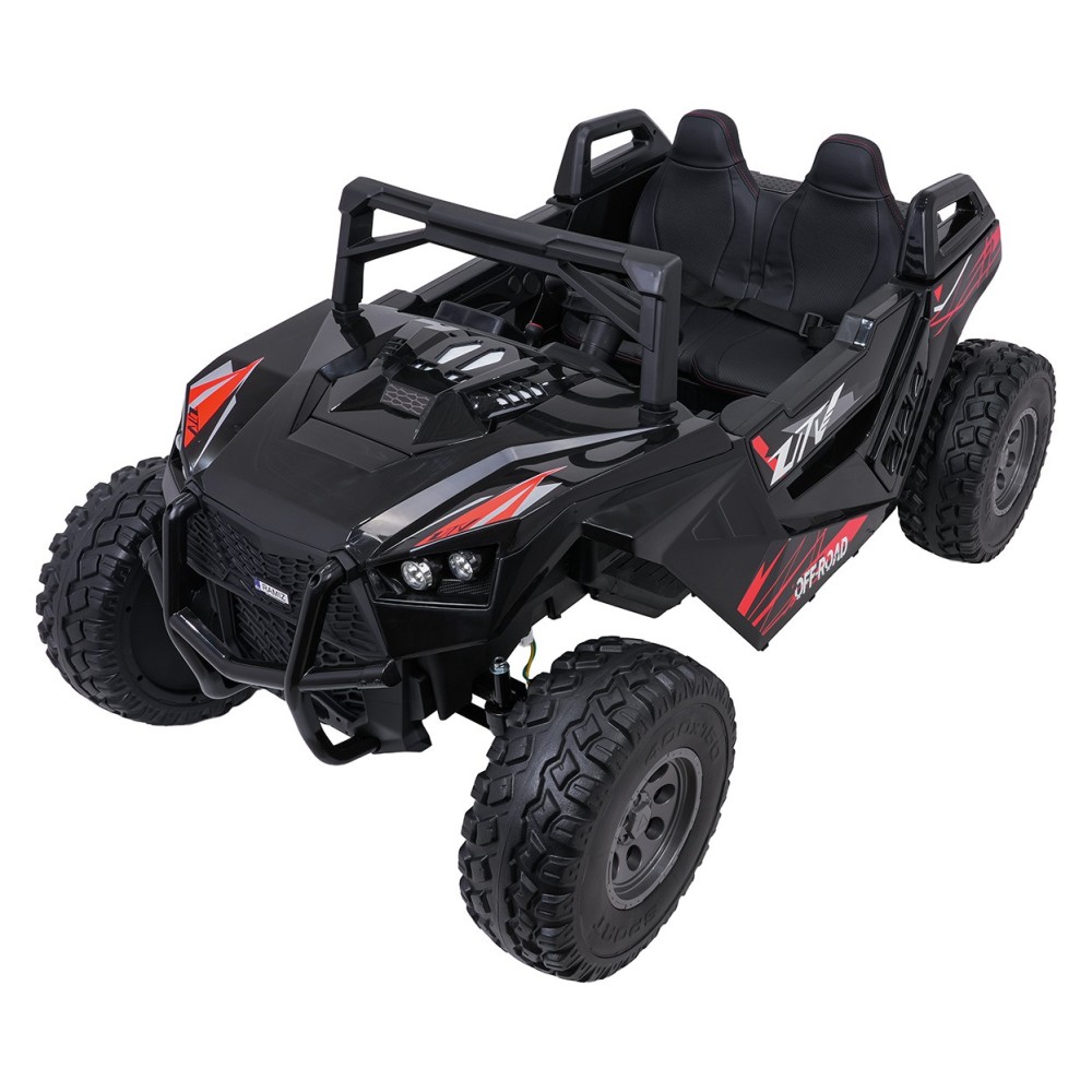 JOKO Elektrické autíčko Buggy RTR Monster Speed 4x4, motor 2x300W + 2x45W, penové kolesá, Dvojmiestne Kožené sedadlo, nosnosť 60