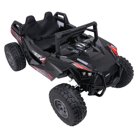 JOKO Elektrické autíčko Buggy RTR Monster Speed 4x4, motor 2x300W + 2x45W, penové kolesá, Dvojmiestne Kožené sedadlo, nosnosť 60