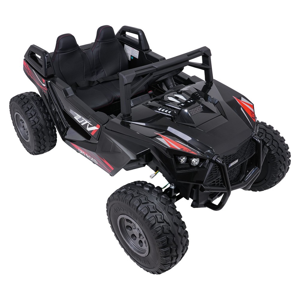 JOKO Elektrické autíčko Buggy RTR Monster Speed 4x4, motor 2x300W + 2x45W, penové kolesá, Dvojmiestne Kožené sedadlo, nosnosť 60