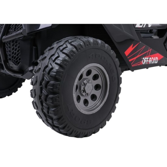 JOKO Elektrické autíčko Buggy RTR Monster Speed 4x4, motor 2x300W + 2x45W, penové kolesá, Dvojmiestne Kožené sedadlo, nosnosť 60