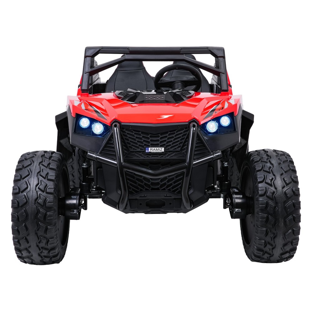 JOKO Elektrické autíčko Buggy RTR Monster Speed 4x4, motor 2x300W + 2x45W, penové kolesá, Dvojmiestne Kožené sedadlo, nosnosť 60
