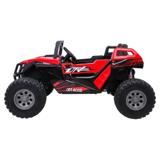 JOKO Elektrické autíčko Buggy RTR Monster Speed 4x4, motor 2x300W + 2x45W, penové kolesá, Dvojmiestne Kožené sedadlo, nosnosť 60