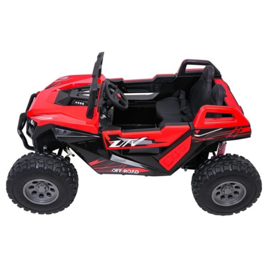 JOKO Elektrické autíčko Buggy RTR Monster Speed 4x4, motor 2x300W + 2x45W, penové kolesá, Dvojmiestne Kožené sedadlo, nosnosť 60