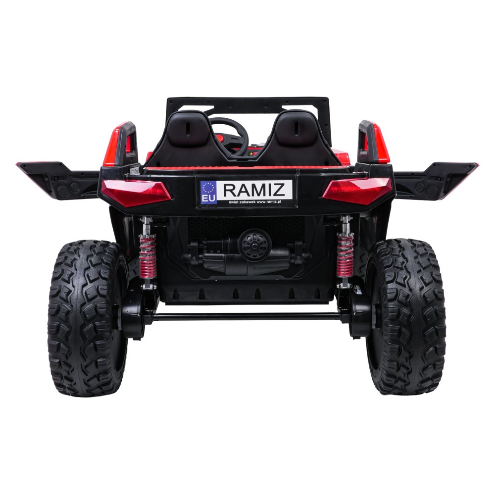 JOKO Elektrické autíčko Buggy RTR Monster Speed 4x4, motor 2x300W + 2x45W, penové kolesá, Dvojmiestne Kožené sedadlo, nosnosť 60